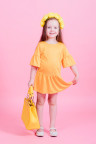 Детское платье "Лето" ДП 541 Family look (желтый)
