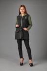 Кардиган М 71 (черный+хаки)